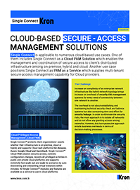 Cloud-Based<br>Secure-Access Management