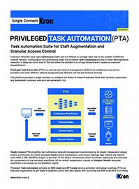 Privileged<br>Task Automation (PTA)